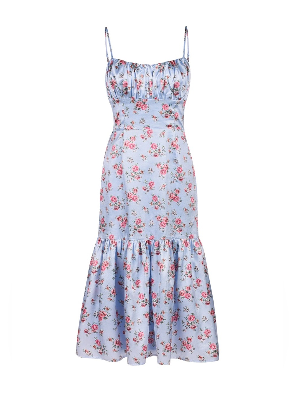Bellevue The Label, Rosetta Midi Dress, Rosetta Print